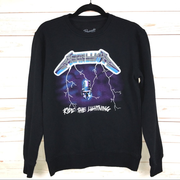 ride the lightning sweatshirt